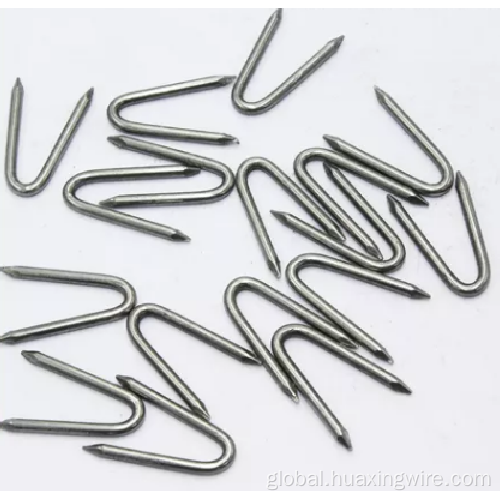 U-type Nail Door Type Nail Barbed Staples U Shaped Nail Manufactory